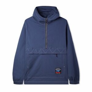 Butter Goods Men's Medium Terrain Contrast Stitch Jacket Blue - New